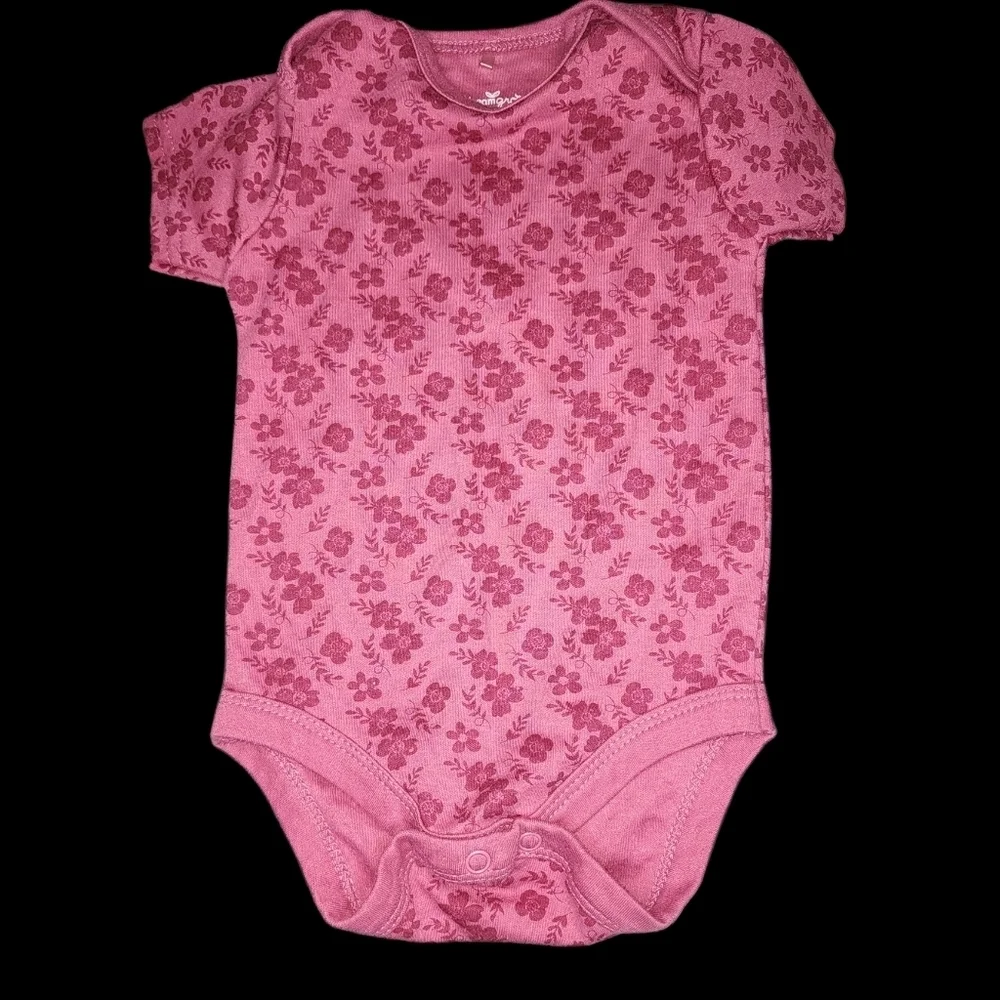 Gerber Pink, White, and Cream Bodysuits Set